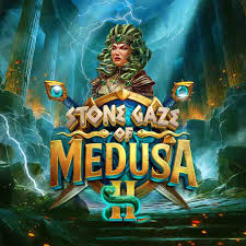 Stone Gaze of Medusa 2 online game logo by Stakelogic on winrollaa.ca