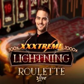 XXXtreme Lightning Roulette game by Evolution – logo hosted on WinRolla Casino